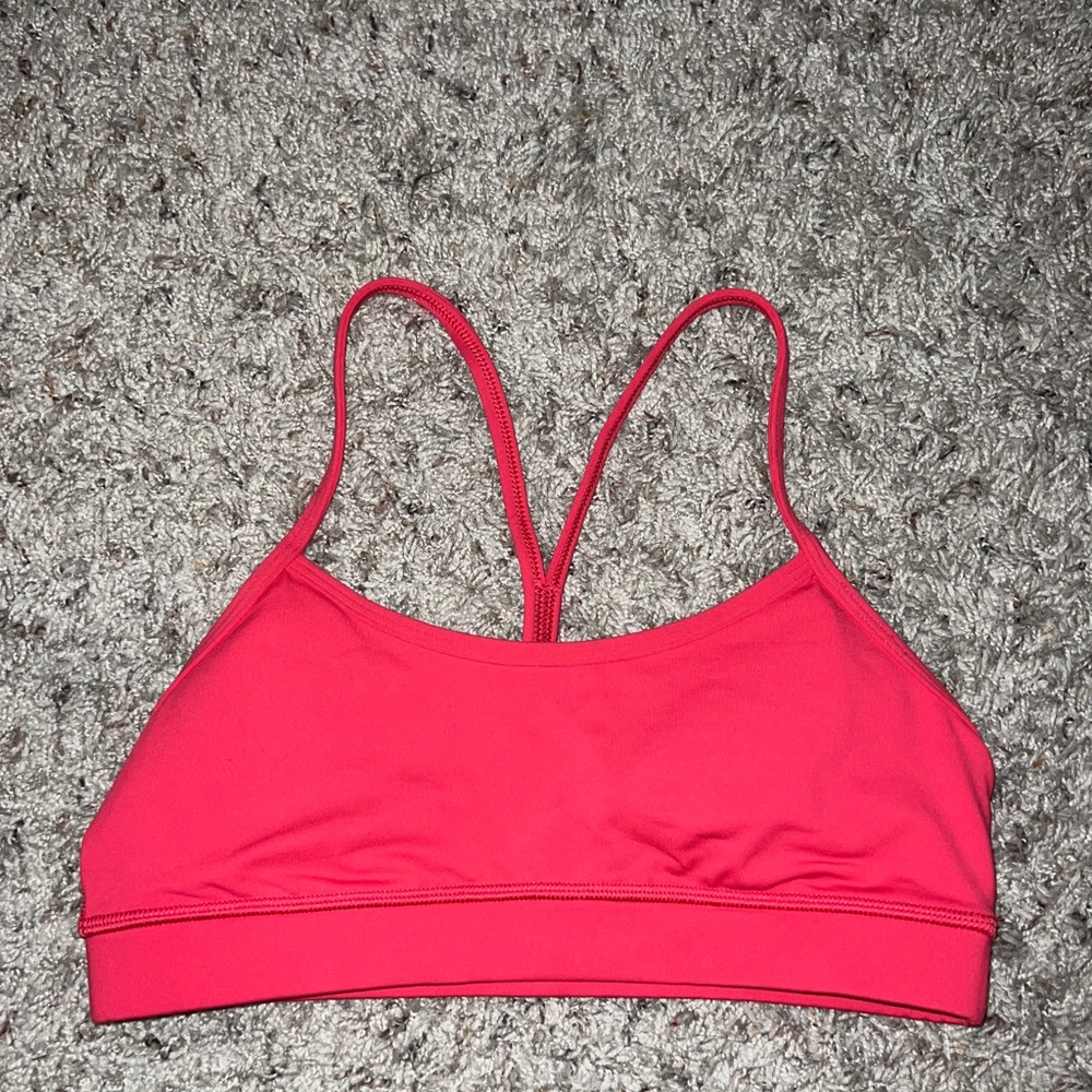 Women's Pink Sports Bra